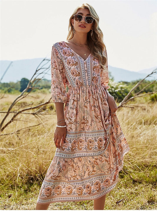 Sophie - Chic Bohemian Summer Dress for Women