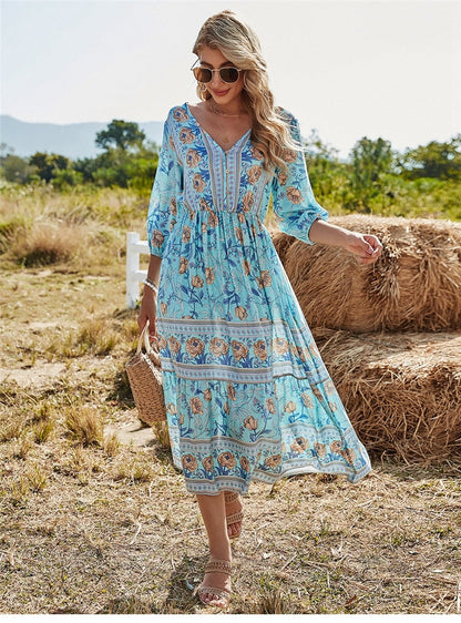 Sophie - Chic Bohemian Summer Dress for Women